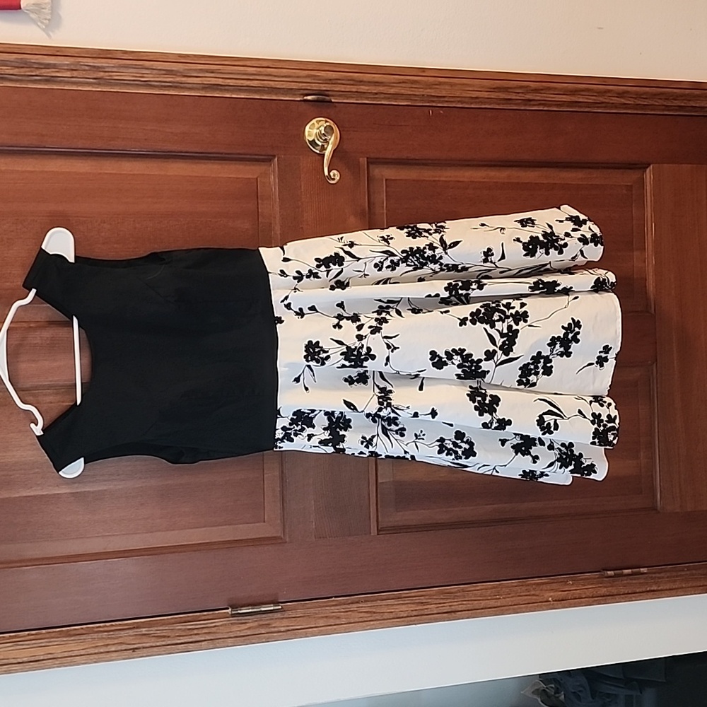 Grace Karin B&W Dress